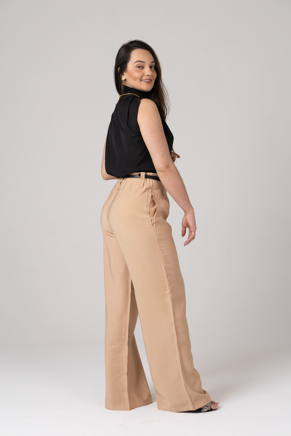 CALÇA ALFAIATARIA FEMININA ELEGANTE