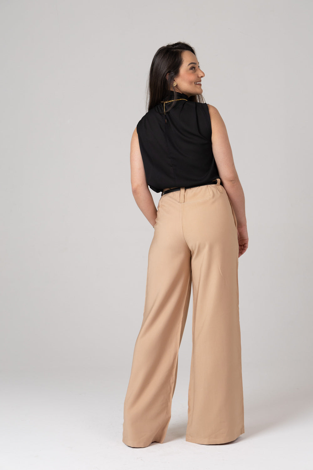 CALÇA ALFAIATARIA FEMININA ELEGANTE